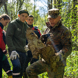 Завершилась очередная экспедиция добровольцев РТУ МИРЭА в Себежский укрепрайон