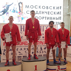 Борцы РТУ МИРЭА выиграли медали Московских студенческих игр