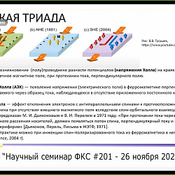 В ИПТИП РТУ МИРЭА на кафедре наноэлектроники прошло заседание научного семинара ФКС