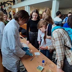 В декабре в Институте тонких химических технологий имени М.В. Ломоносова прошёл ряд мероприятий для студентов