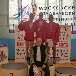Борцы РТУ МИРЭА выиграли медали Московских студенческих игр